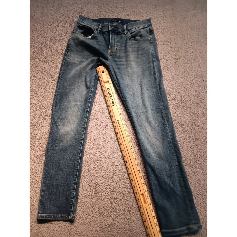 Lucky Brand Men's Skinny Jeans W31 L30 Blue Denim Medium Wash Stretch